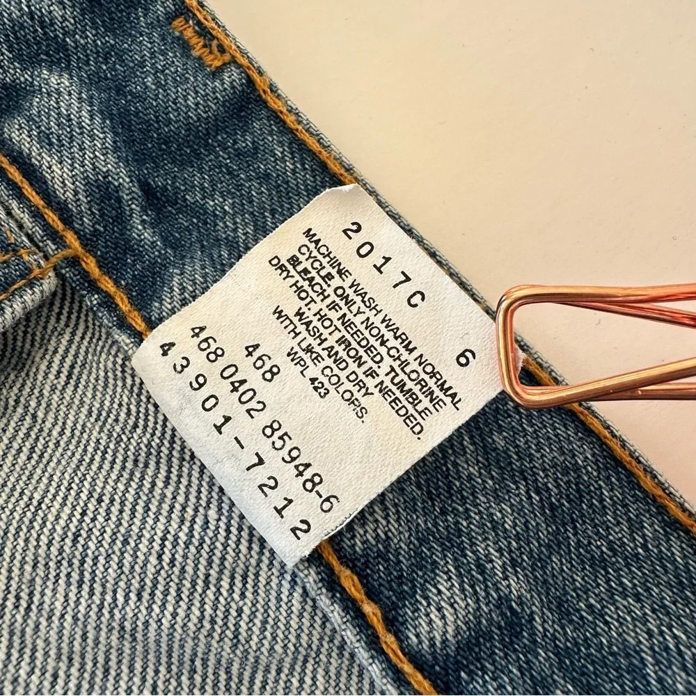Vintage Levi’s Relaxed Straight Leg Jeans Men 38 Labeled 40